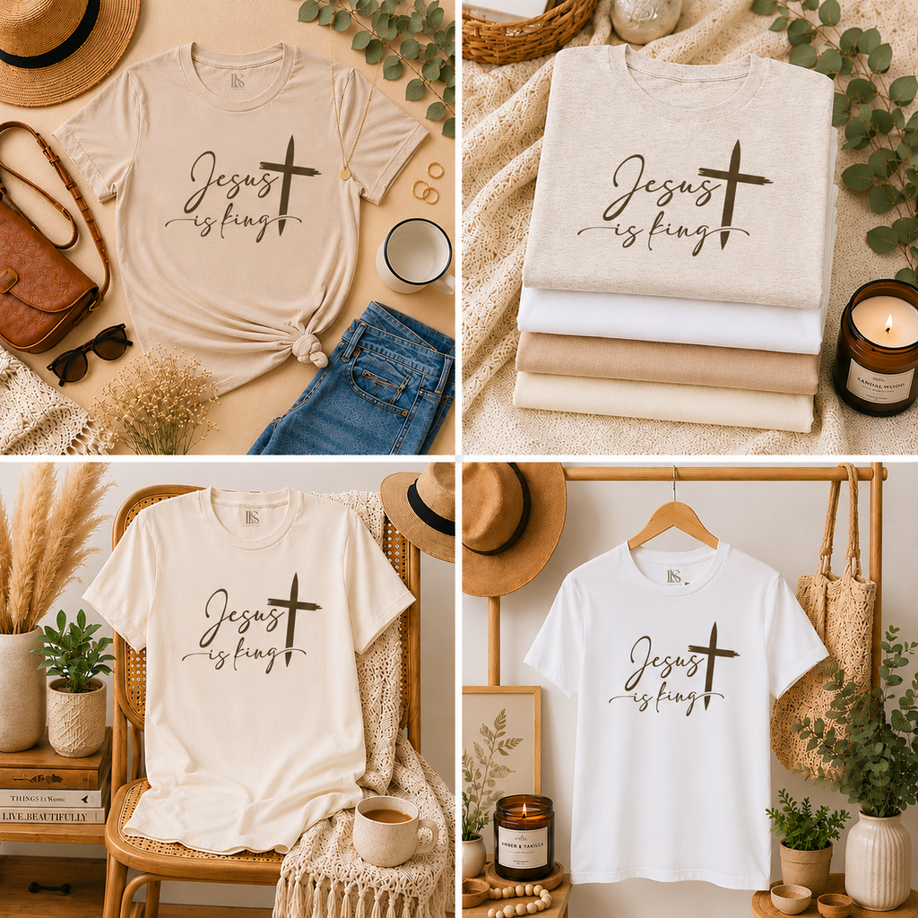 Jesus is King | Faith Tee