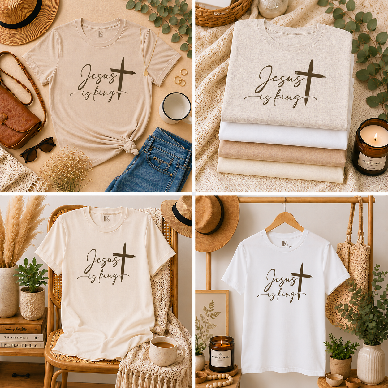 Jesus is King | Faith Tee