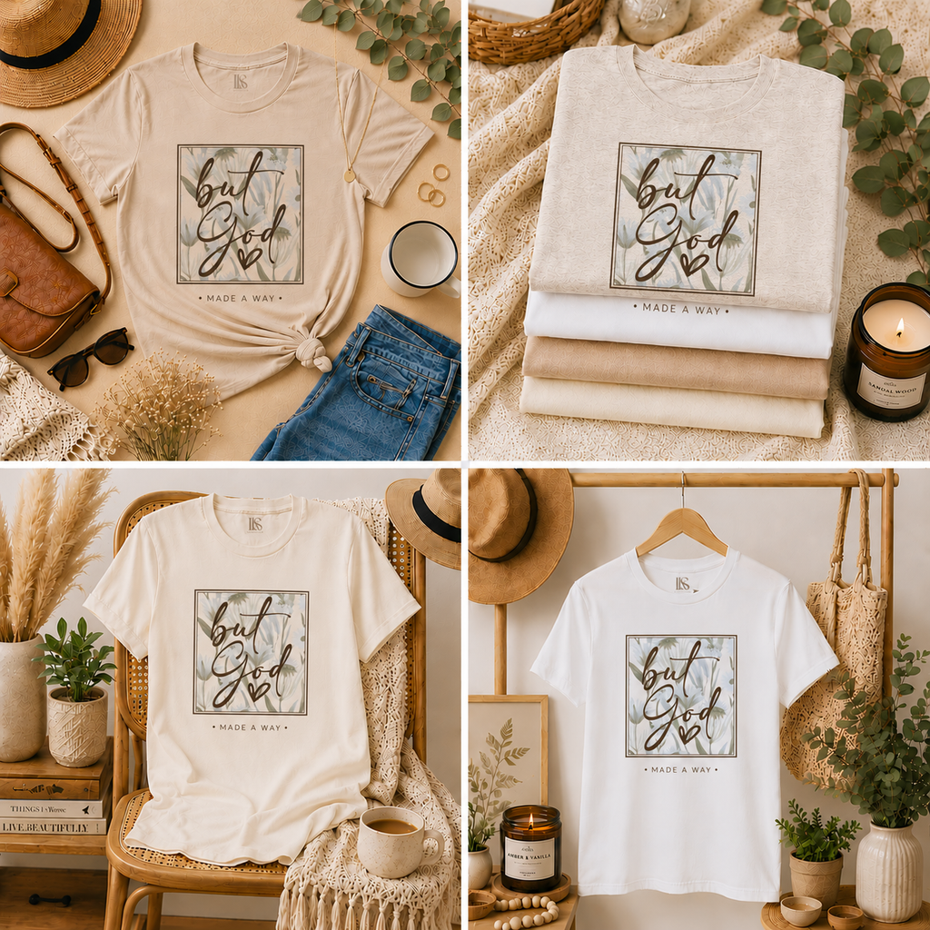 But God Made A Way | Graphic Faith Tee