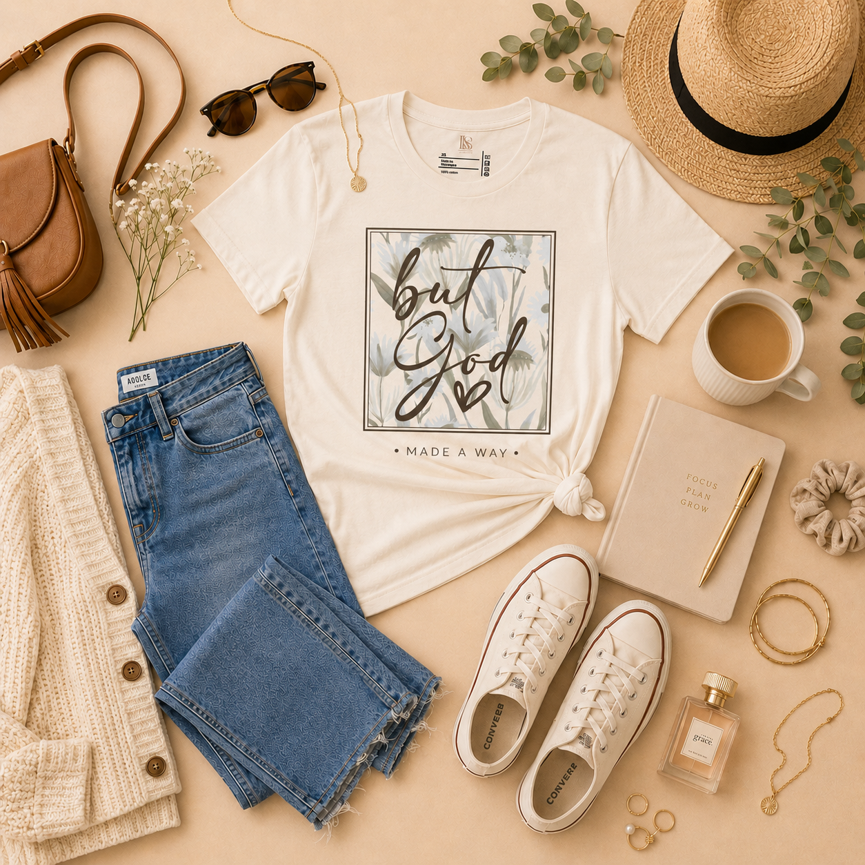 But God Made A Way | Graphic Faith Tee