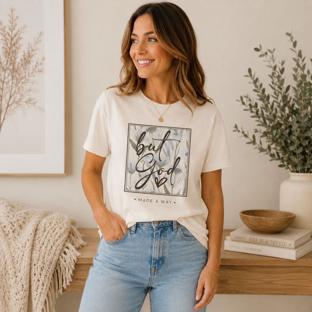 But God Made A Way | Graphic Faith Tee