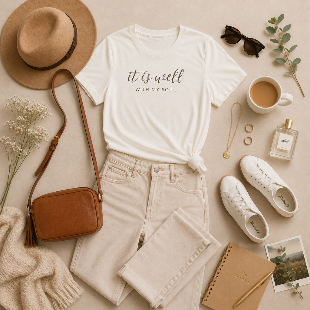 It Is Well With My Soul | Minimalist Faith Tee