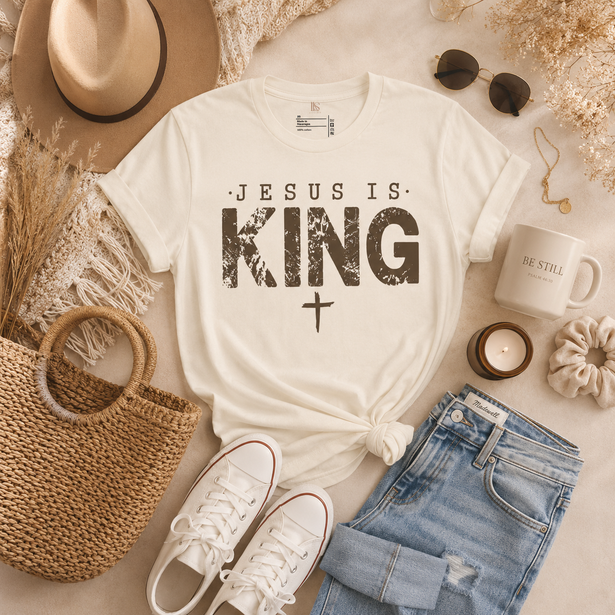 Jesus is King | Faith Tee