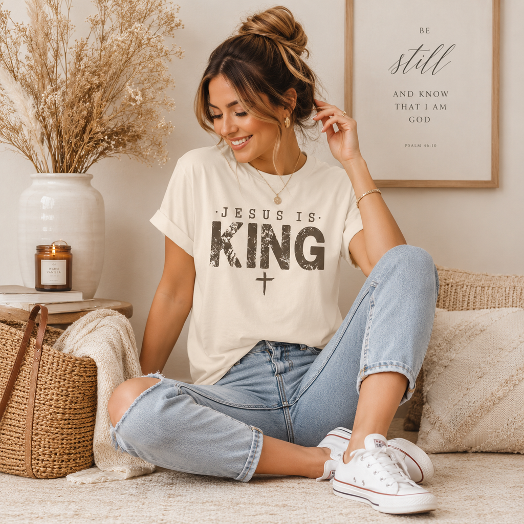 Jesus is King | Faith Tee