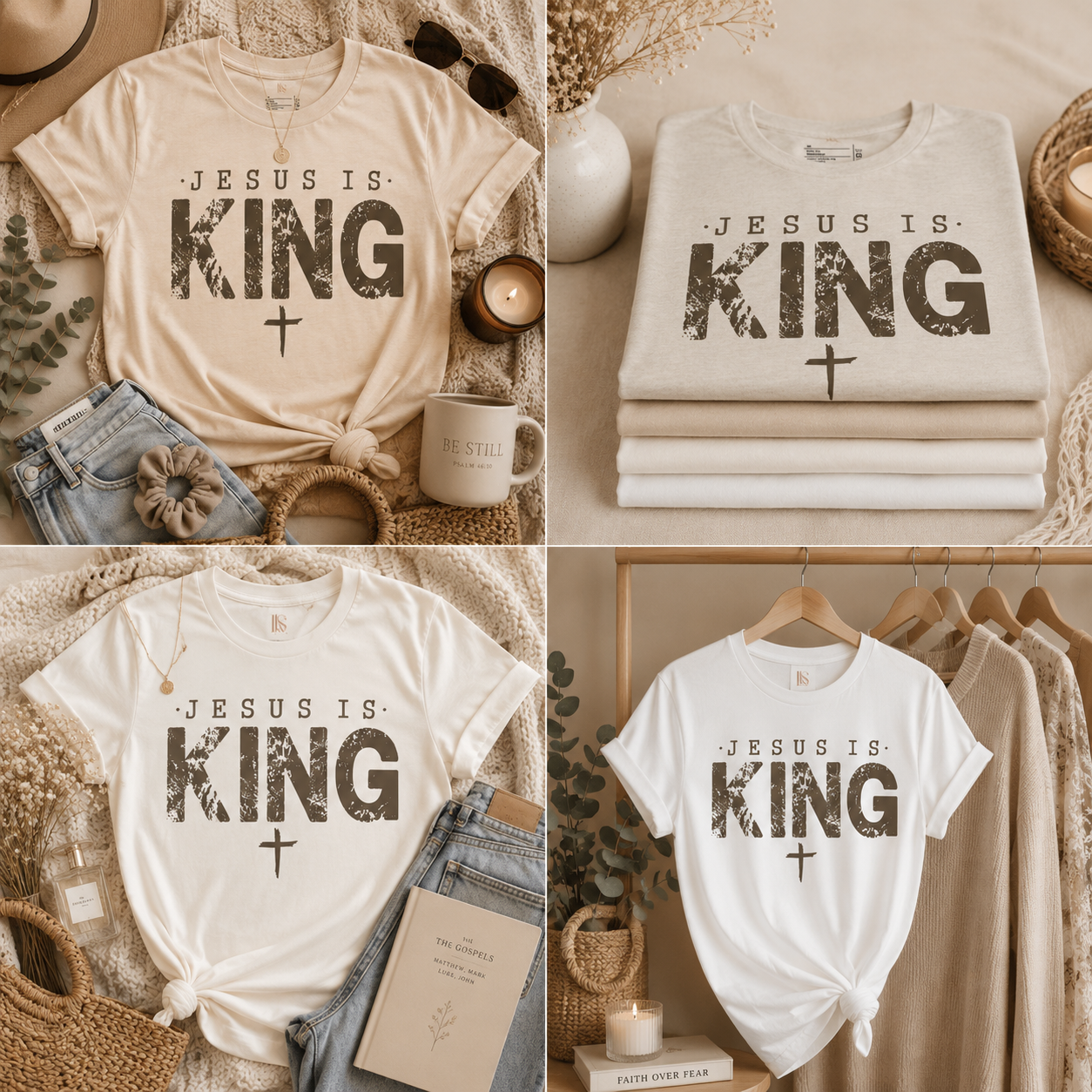 Jesus is King | Faith Tee