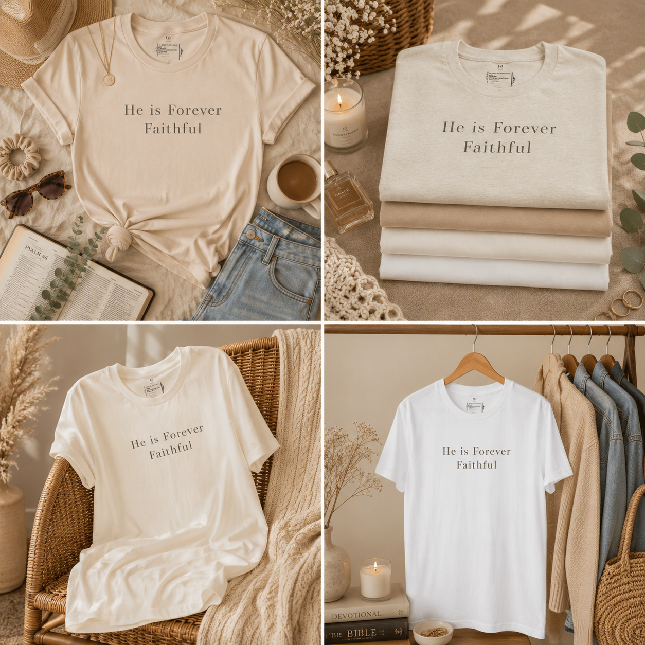 He is Forever Faithful | Faith Tee