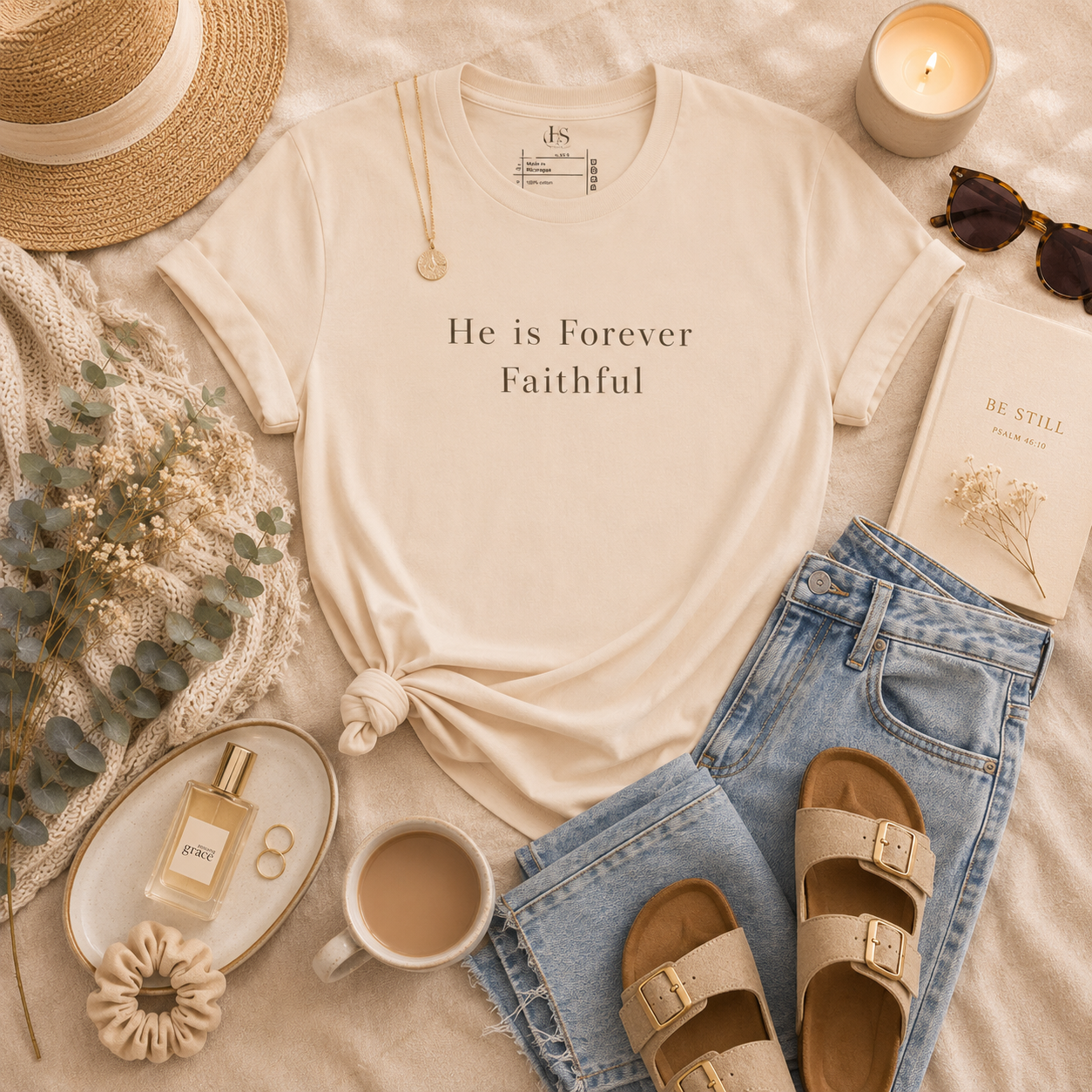 He is Forever Faithful | Faith Tee