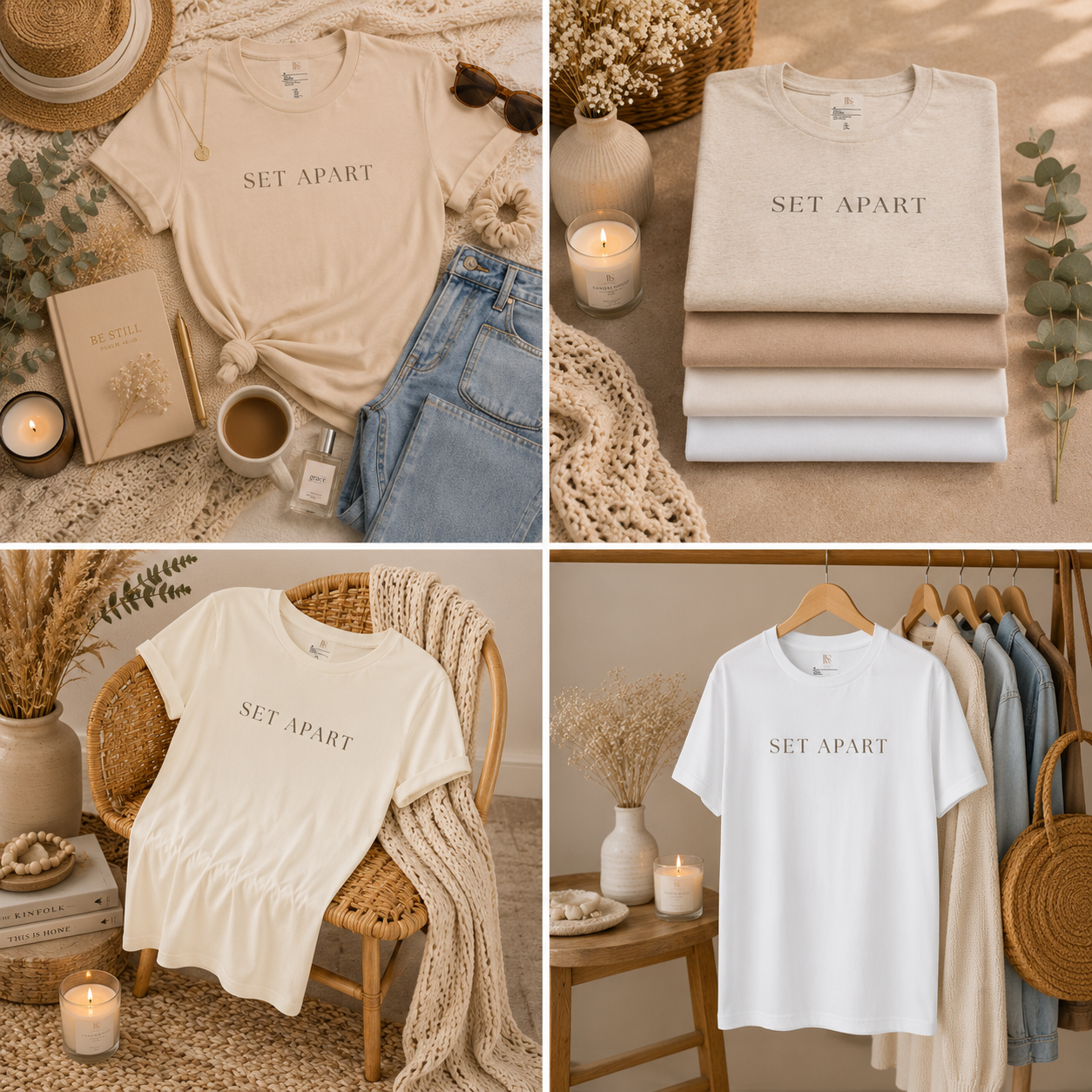 Set Apart | Simply Stated Faith Tee