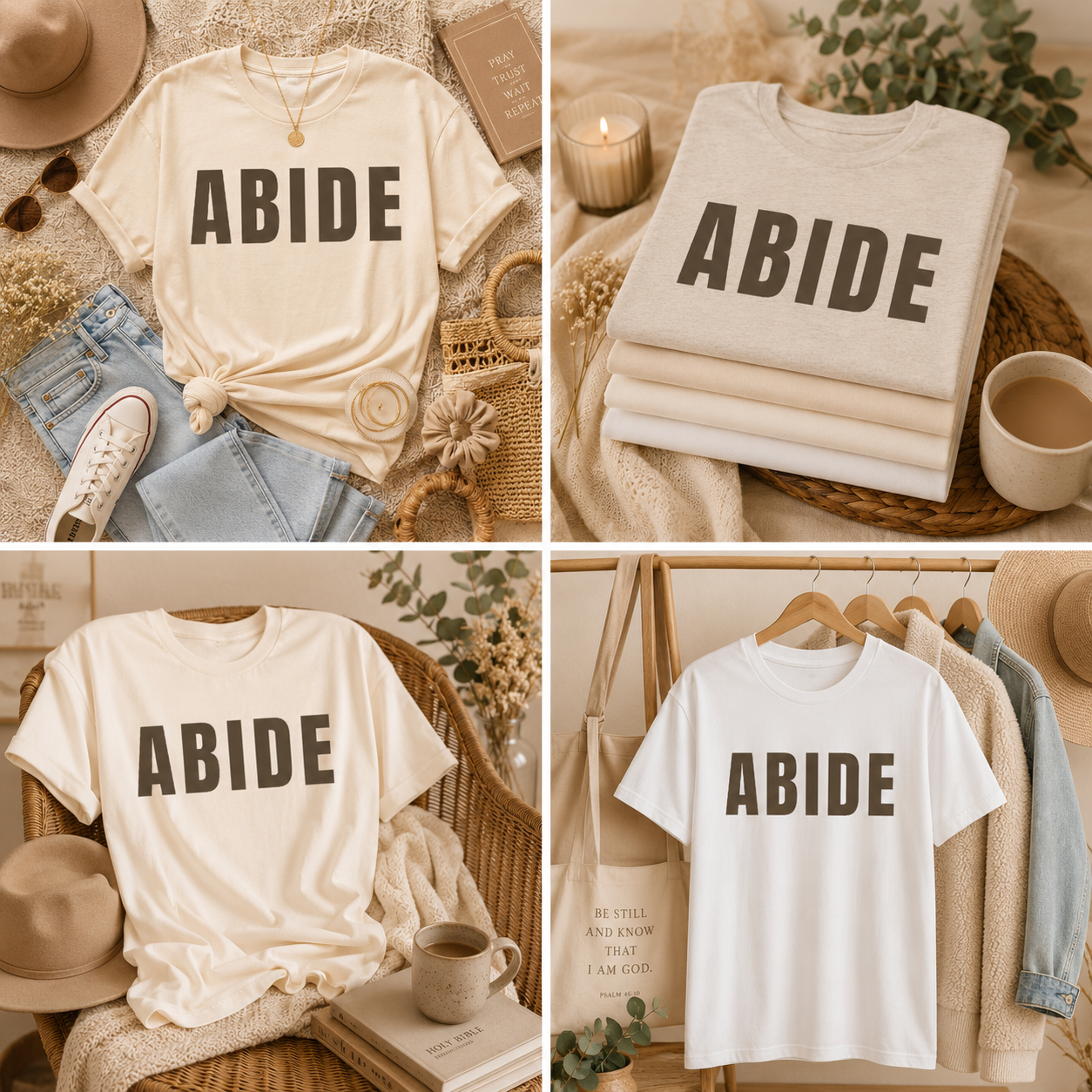 Abide | Faith Tee
