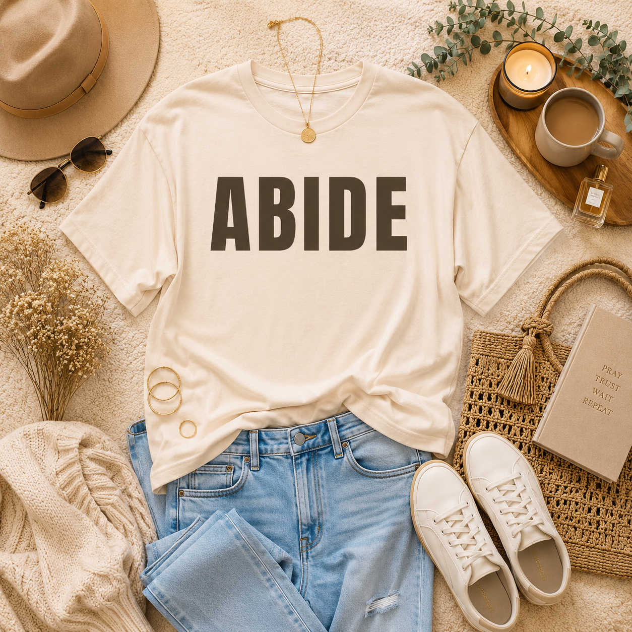 Abide | Faith Tee