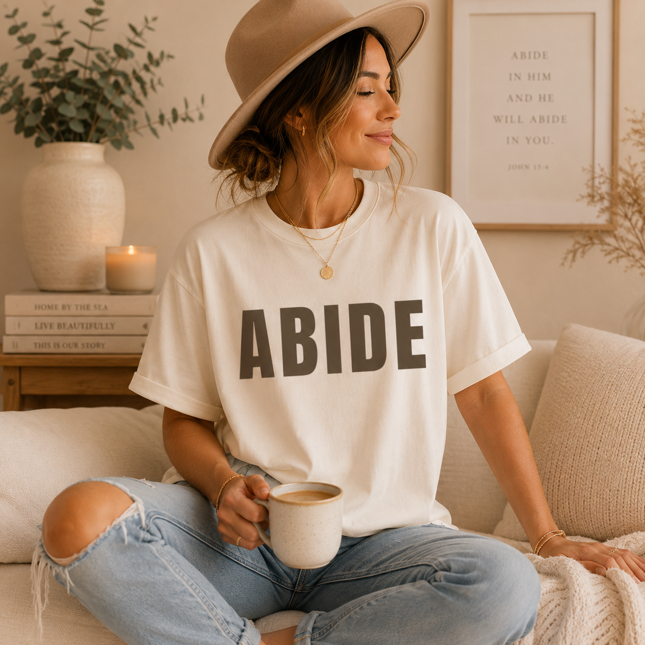 Abide | Faith Tee