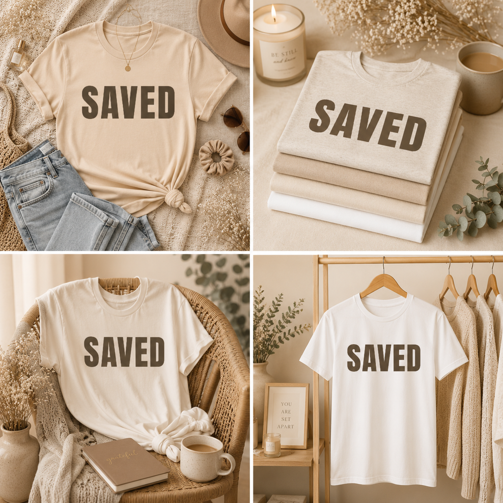 Saved | Faith Tee