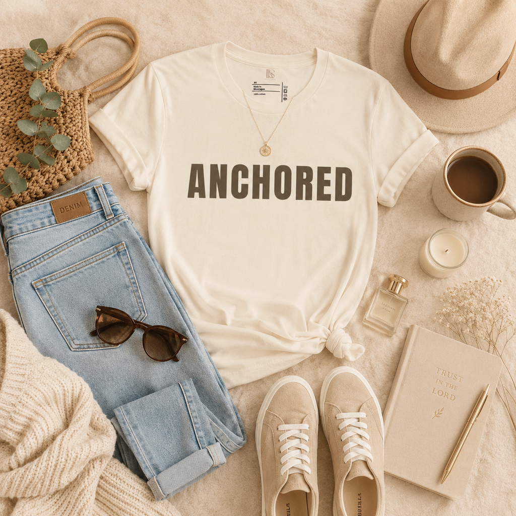 Anchored | Faith Tee