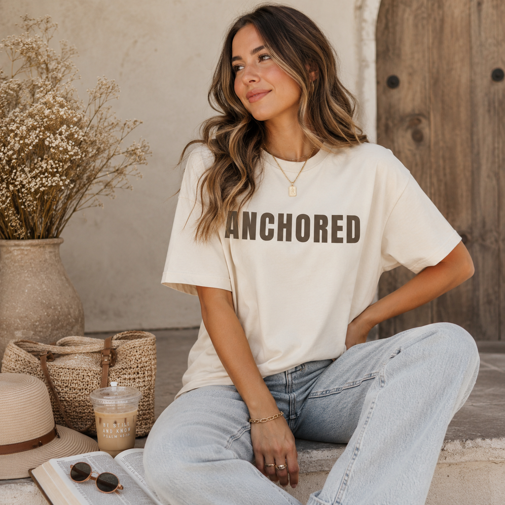 Anchored | Faith Tee