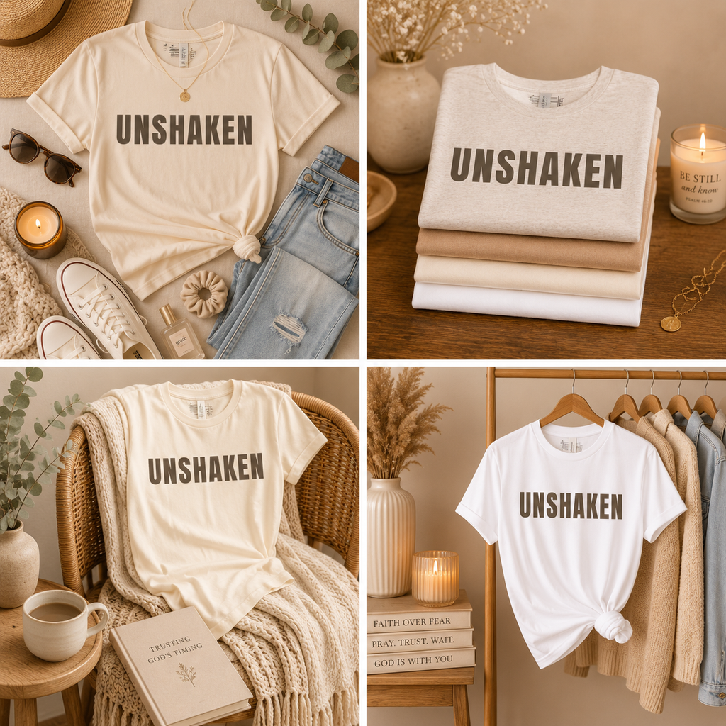 Unshaken | Faith Tee