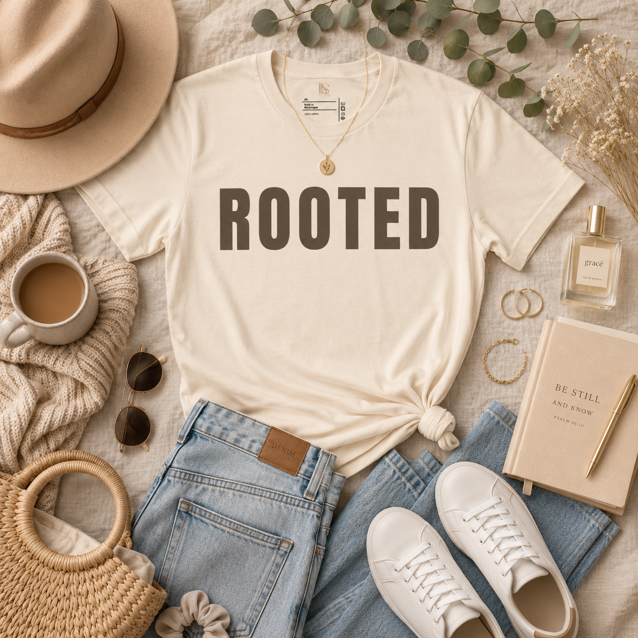 Rooted | Faith Tee