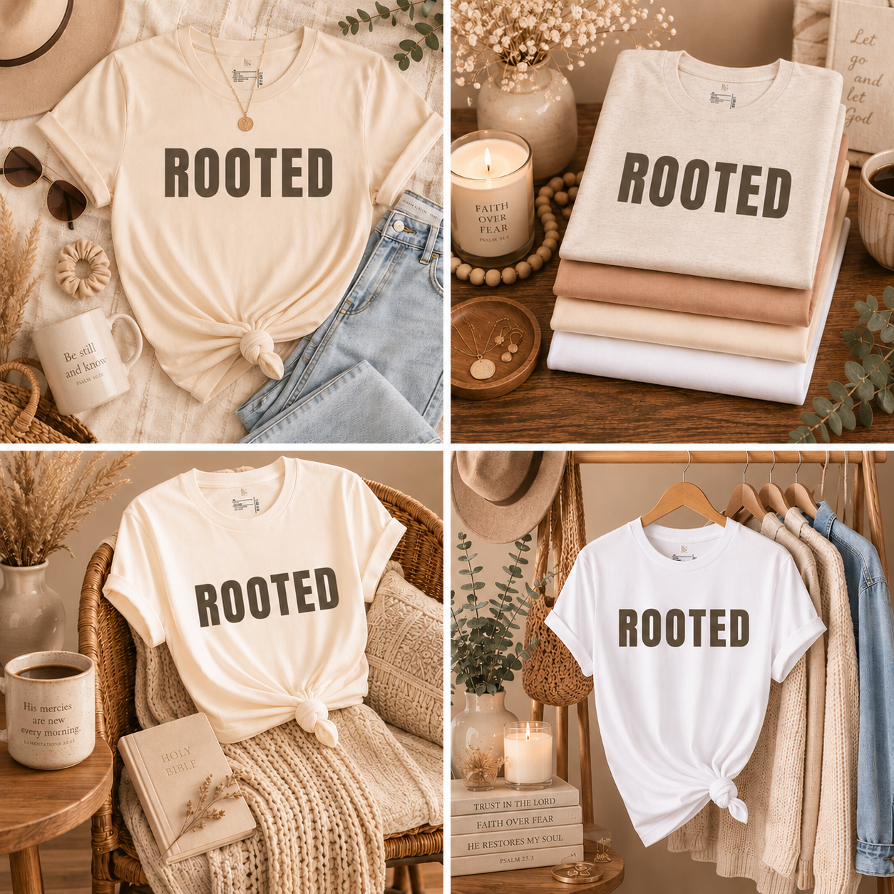 Rooted | Faith Tee